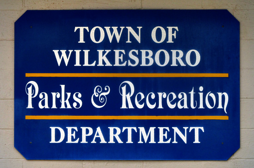 Parks & Recreation Dept. signage